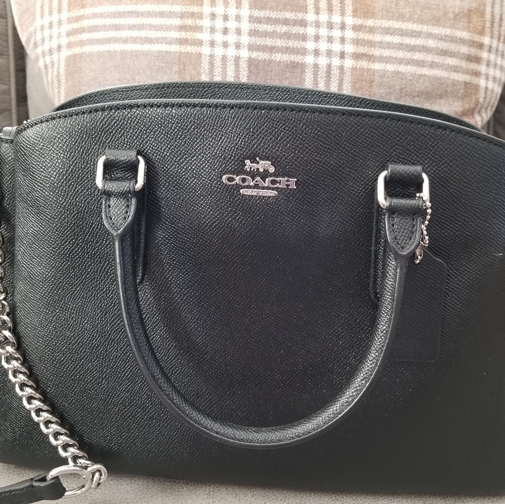 Authentic Leather "Sage Carry All" Coach Purse